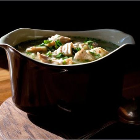 CHICKEN SOUP wLEMON & BULGUR